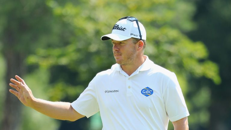 George Coetzee during the final round of the Tshwane Open