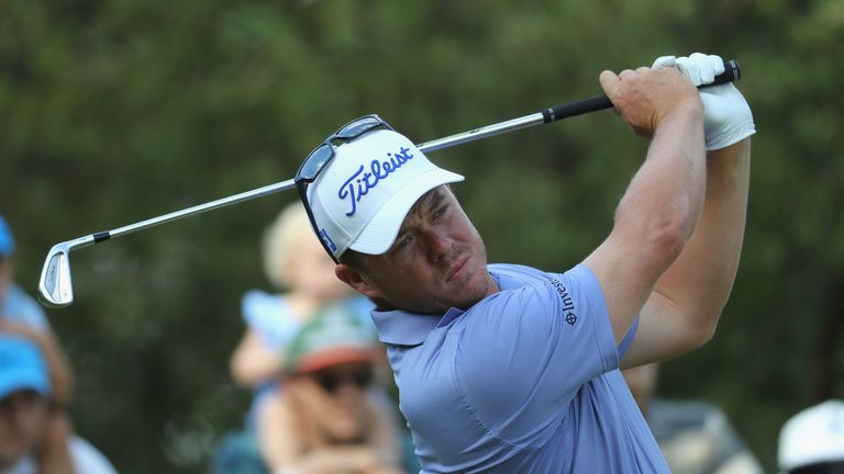 George Coetzee during the third round of the Tshwane Open 