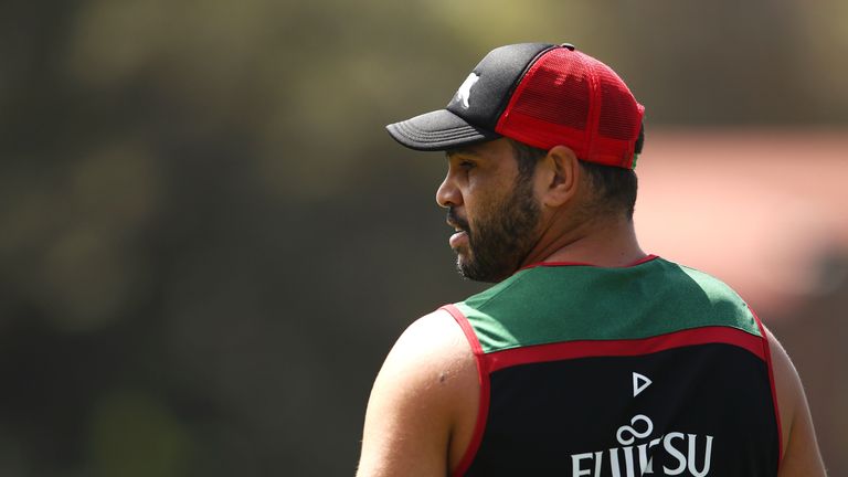 SYDNEY, AUSTRALIA - MARCH 18: during the round five Super Rugby match between the Waratahs and the Rebels at Allianz Stadium on March 18, 2018 in Sydney, Australia. (Photo by Mark Kolbe/Getty Images)