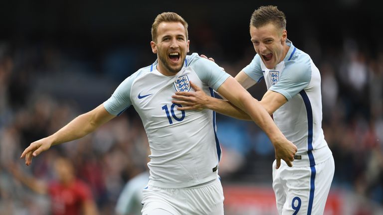 Harry Kane and Jamie Vardy 