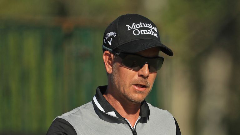 Henrik Stenson during the first round at the Arnold Palmer Invitational Presented By MasterCard at Bay Hill Club and Lodge on March 15, 2018 in Orlando, Florida.