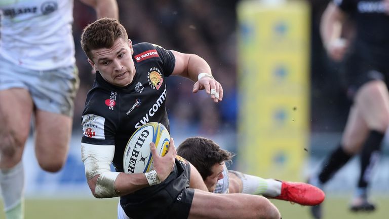 Exeter's Henry Slade enjoyable a notable return to form following injury