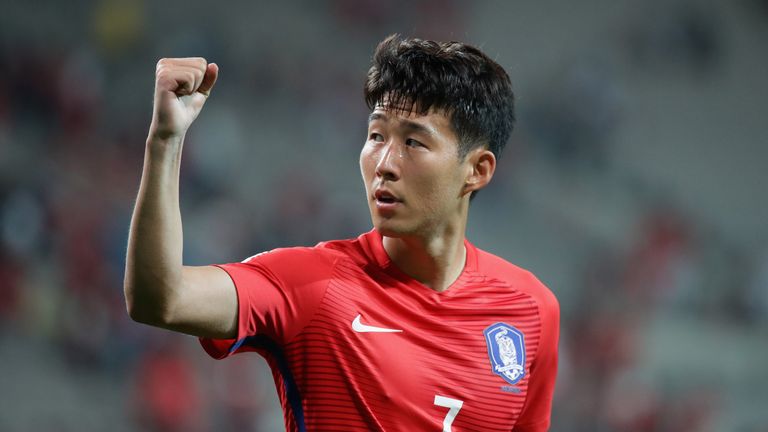 Son unsure if he can play in all of South Korea's games