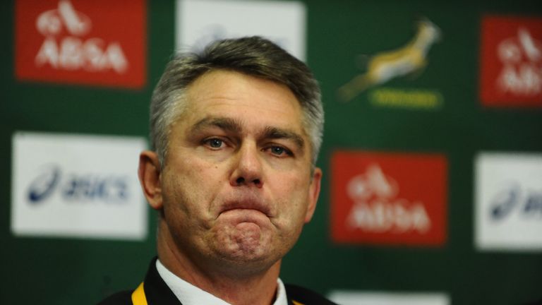 Heyneke Meyer coached South Africa for three years