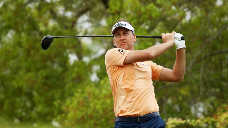 Ian Poulter during the fourth round of the World Golf Championships-Dell Match Play at Austin Country Club on March 24, 2018 in Austin, Texas.