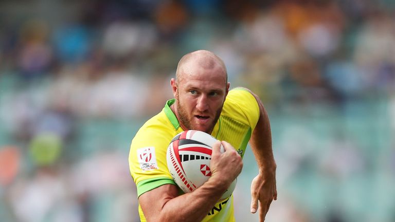 during day two of the 2018 Sydney Sevens at Allianz Stadium on January 27, 2018 in Sydney, Australia.