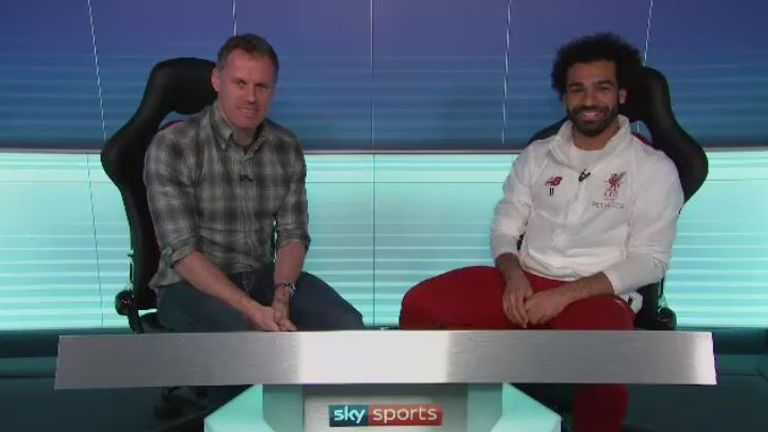Jamie Carragher sat down with Mohamed Salah for Match Zone ahead of Liverpool's trip to Manchester United