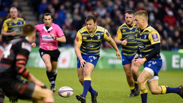 Jarrod Evans kicked two penalties and two conversions in the victory at Murrayfield