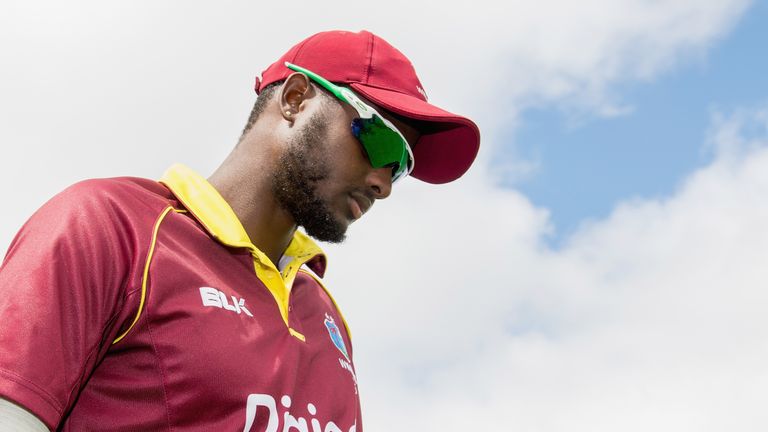 during the One Day International match between New Zealand and the West Indies at Hagley Oval on December 23, 2017 in Christchurch, New Zealand.