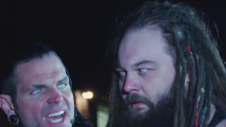 Brother Nero - Jeff Hardy - made an appearance during the 'Final Deletion' match between Matt Hardy and Bray Wyatt