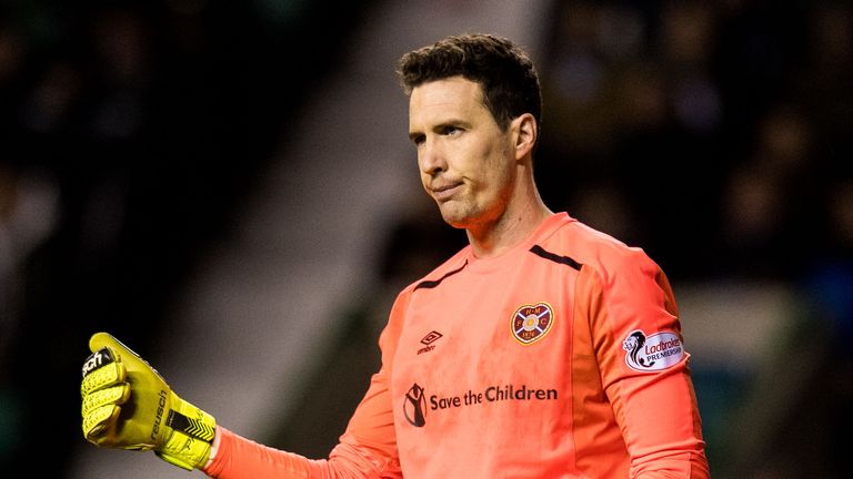 Hearts golakeeper Jon McLaughlin has been called up to Alex McLeish's first Scotland squad