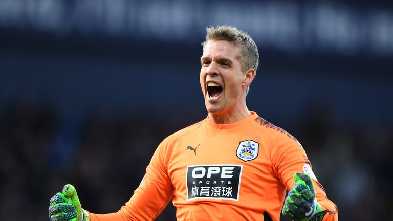 Jonas Lossl will join Huddersfield permanently this summer