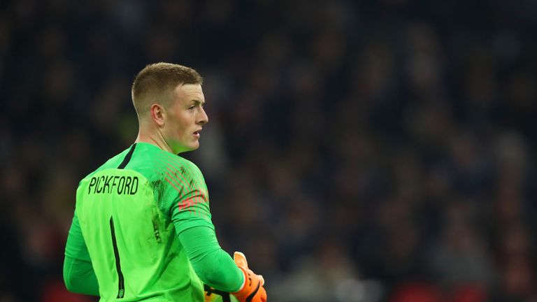 Jordan Pickford Says England Have Been Practising Penalties And He D Be Willing To Take One Football News Sky Sports