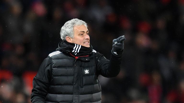 Jose  Mourinho - Man Utd v Brighton, FA Cup