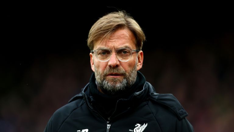 Jurgen Klopp during the Premier League match between Crystal Palace and Liverpool at Selhurst Park on March 31, 2018