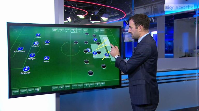 Danny Higginbotham analyses Jamie Vardy's movement at Leicester
