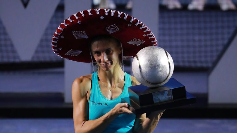Lesia Tsurenko wins her second Acapulco Open title