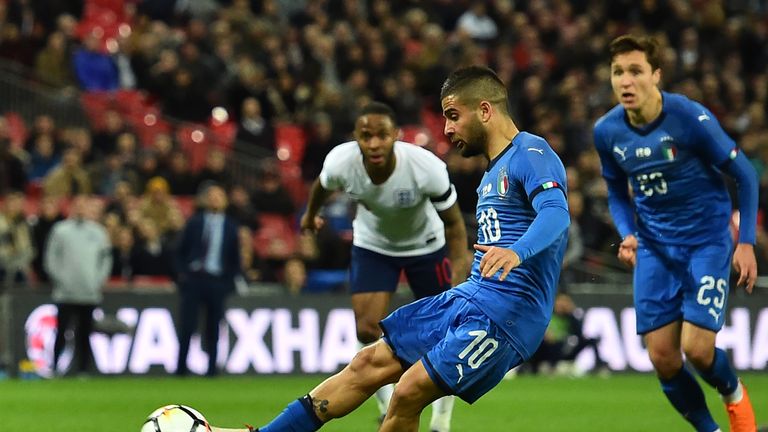 Lorenzo Insigne's late penalty denied England a second 1-0 win in the international break