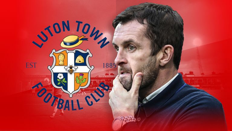 Nathan Jones' Luton side spent four months on top of League Two