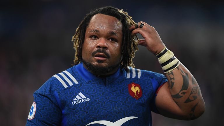  during the NatWest Six Nations match between France and England at Stade de France on March 10, 2018 in Paris, France.