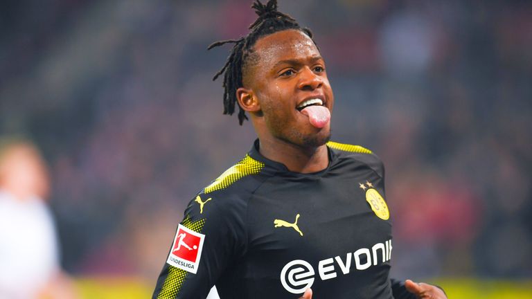 Batshuayi has scored eight goals in his first 11 appearances for Dortmund