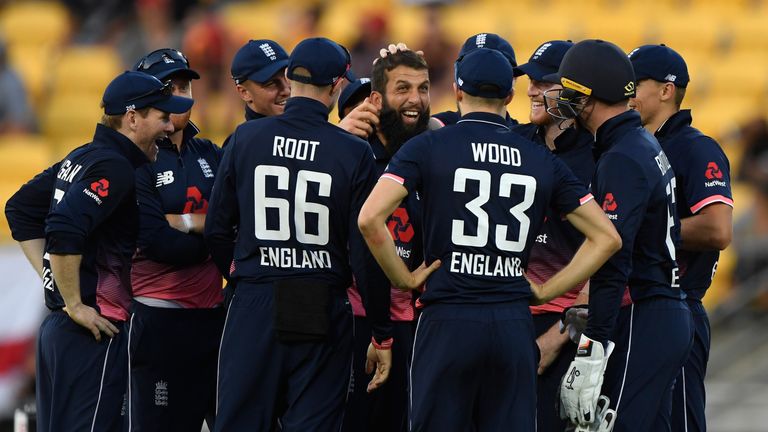 during the 3rd ODI between New Zealand and England at Westpac stadium on March 3, 2018 in Wellington, New Zealand.