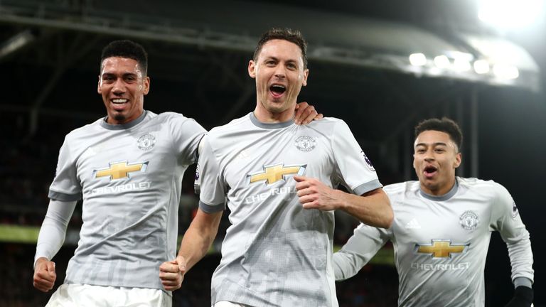  during the Premier League match between Crystal Palace and Manchester United at Selhurst Park on March 5, 2018 in London, England.