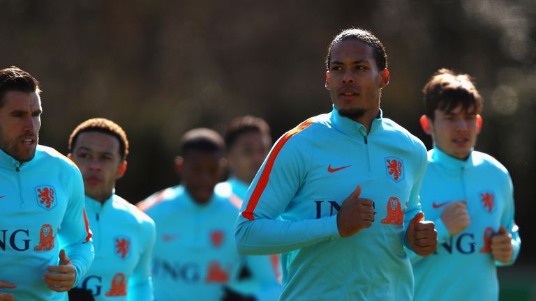 Virgil van Dijk is expected to captain Koeman's new-look side