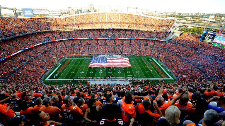 Sports Authority Field at Mile High, home of Denver Broncos