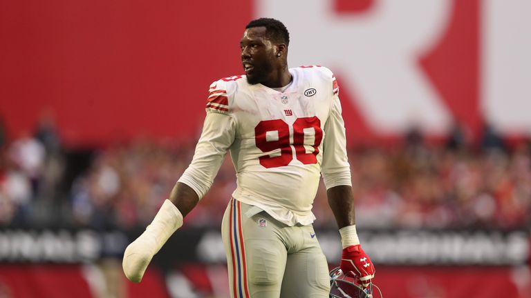 Jason Pierre Paul joined the New York Giants in 2010