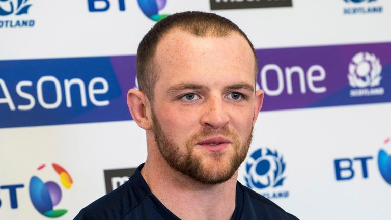 Nick Grigg has played two Tests for his adopted home nation, Scotland