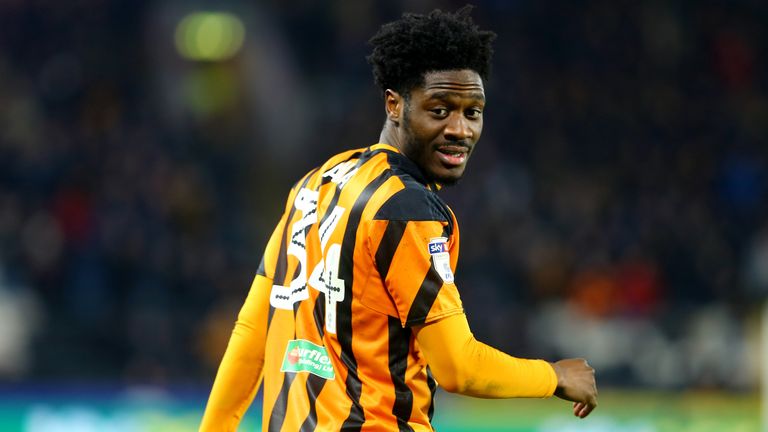 Ola Aina is on loan at Hull City from Chelsea