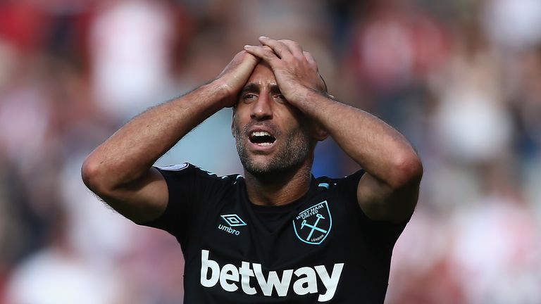Pablo Zabaleta says he understands the 'frustration' of West Ham supporters 