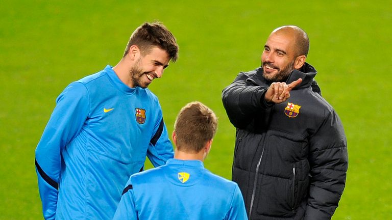 Gerard Pique believes Pep Guardiola lost faith in him before leaving Barcelona
