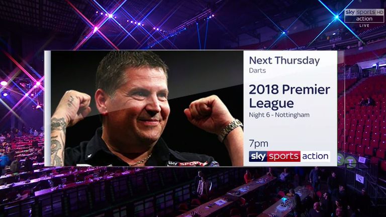 Premier League Darts in Nottingham - Night 6