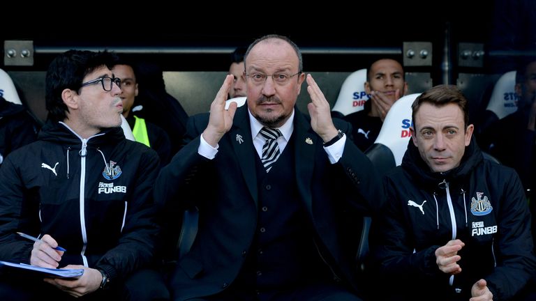 Rafa Benitez admits he has not enjoyed Newcastle's season