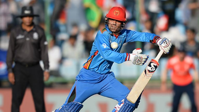 Rashid Khan scored the winning runs for Afghanistan in their ICC World Cup qualifier win over the West Indies