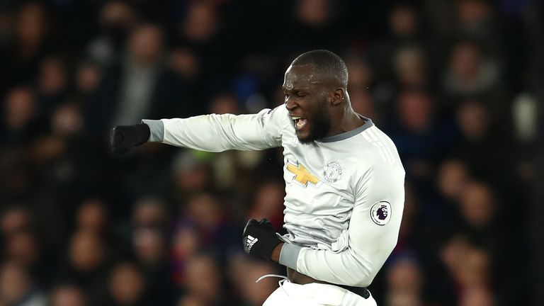  during the Premier League match between Crystal Palace and Manchester United at Selhurst Park on March 5, 2018 in London, England.