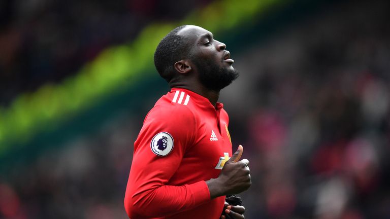 Romelu Lukaku was on target as Manchester United beat Swansea 2-0 on Saturday