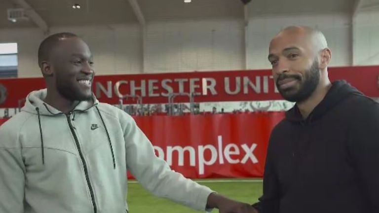 Romelu Lukaku speaks in an exclusive interview with Thierry Henry