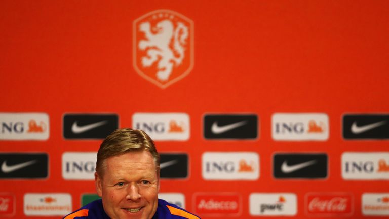 Ronald Koeman presser ahead of Netherlands v England