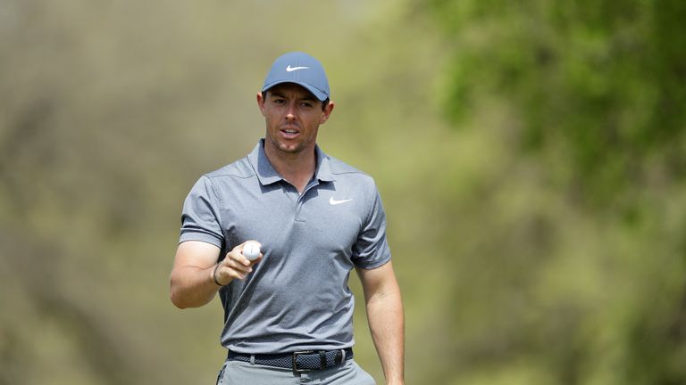 during the second round of the World Golf Championships-Dell Match Play at Austin Country Club on March 22, 2018 in Austin, Texas.