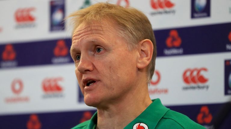 Ireland head coach Joe Schmidt