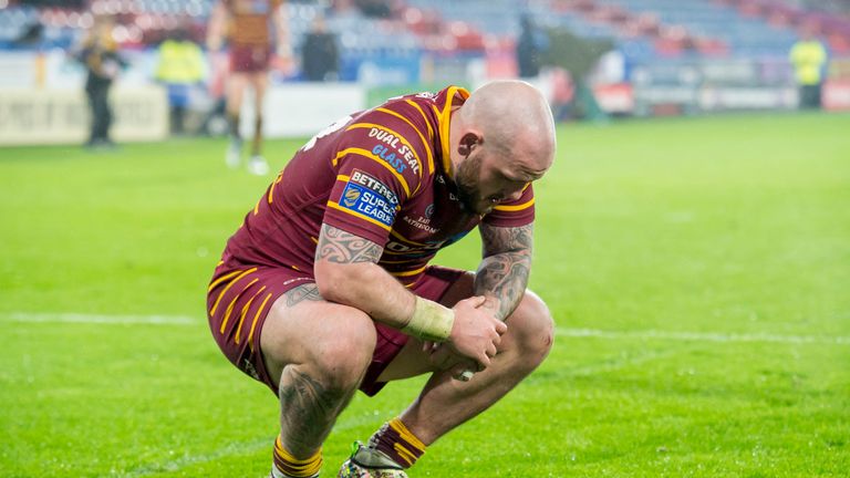 Dale Ferguson following Huddersfield's loss to Hull KR