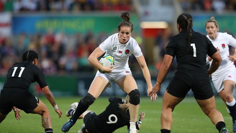 Emily Scarratt will vice-captain the side for England's first game against Fiji