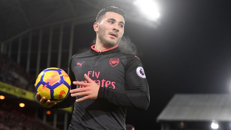 Sead Kolasinac has only started three games out of 14 since the turn of the year
