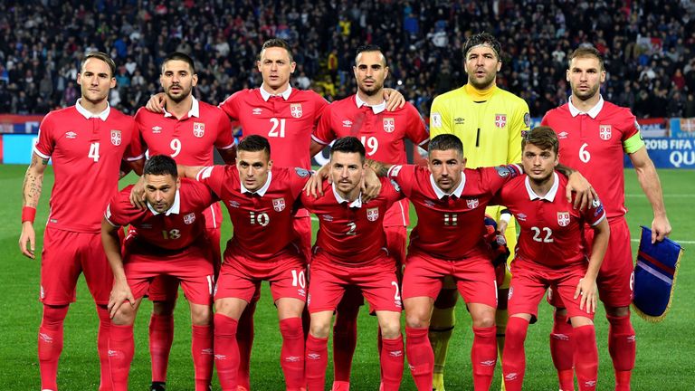 Serbia finished as Group D winners in European qualifying