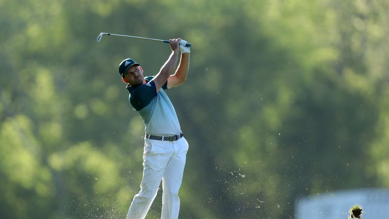 during the final round of the 2017 Masters Tournament at Augusta National Golf Club on April 9, 2017 in Augusta, Georgia.