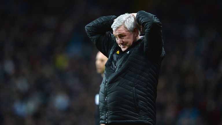 Steve Bruce regrets his line up for Villa's defeat to QPR