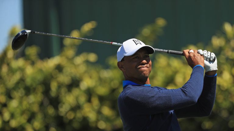 Tiger Woods during the first round at the Arnold Palmer Invitational Presented By MasterCard at Bay Hill Club and Lodge on March 15, 2018 in Orlando, Florida.